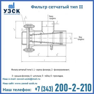 Фильтр сетчатый ФС по Т-ММ-11-2003 в Вологде
