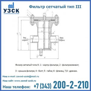 Фильтр сетчатый ФС по Т-ММ-11-2003 в Вологде