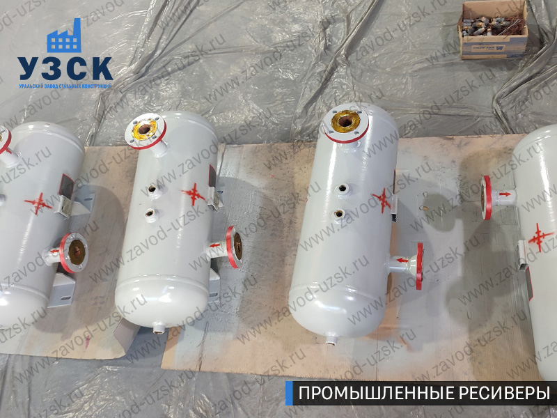 фотография емкостных ресиверов газа Вологда