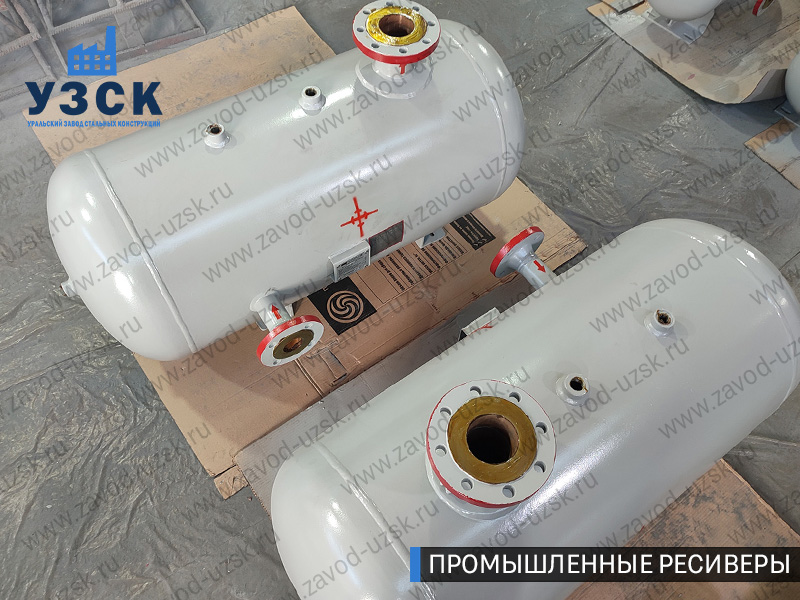 фотография промышленных ресиверовдля газа Вологда